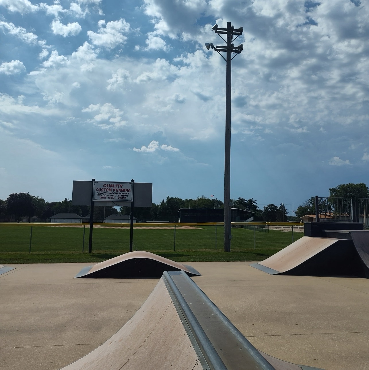 Photo at Francine L. Pease Skatepark