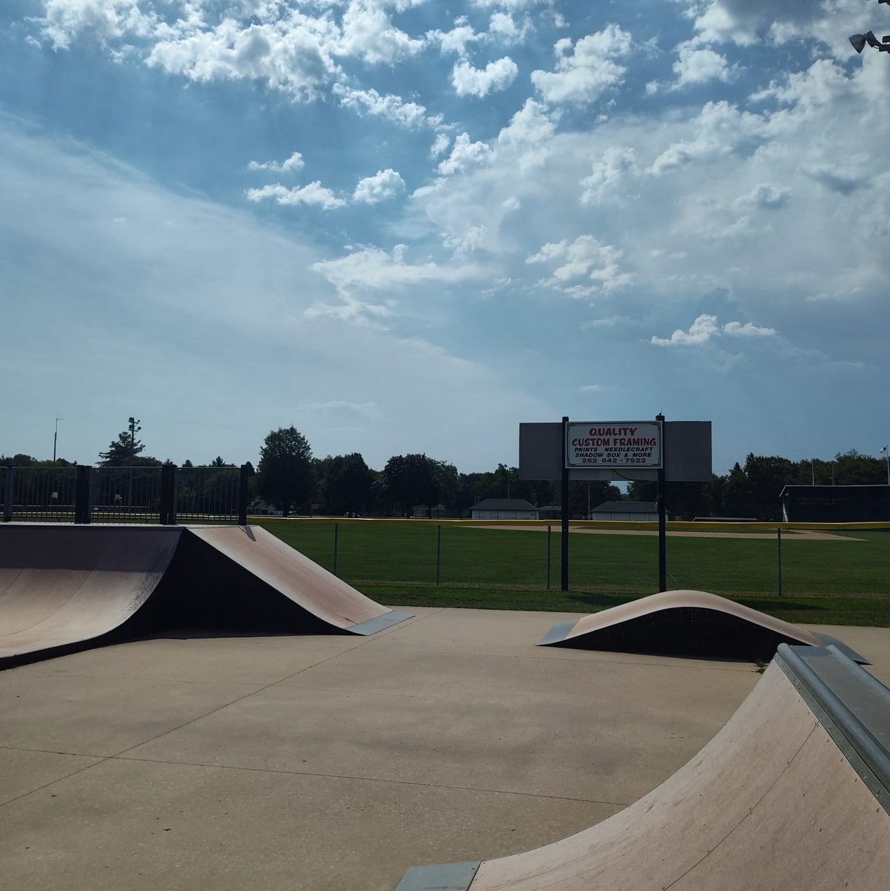 Photo at Francine L. Pease Skatepark