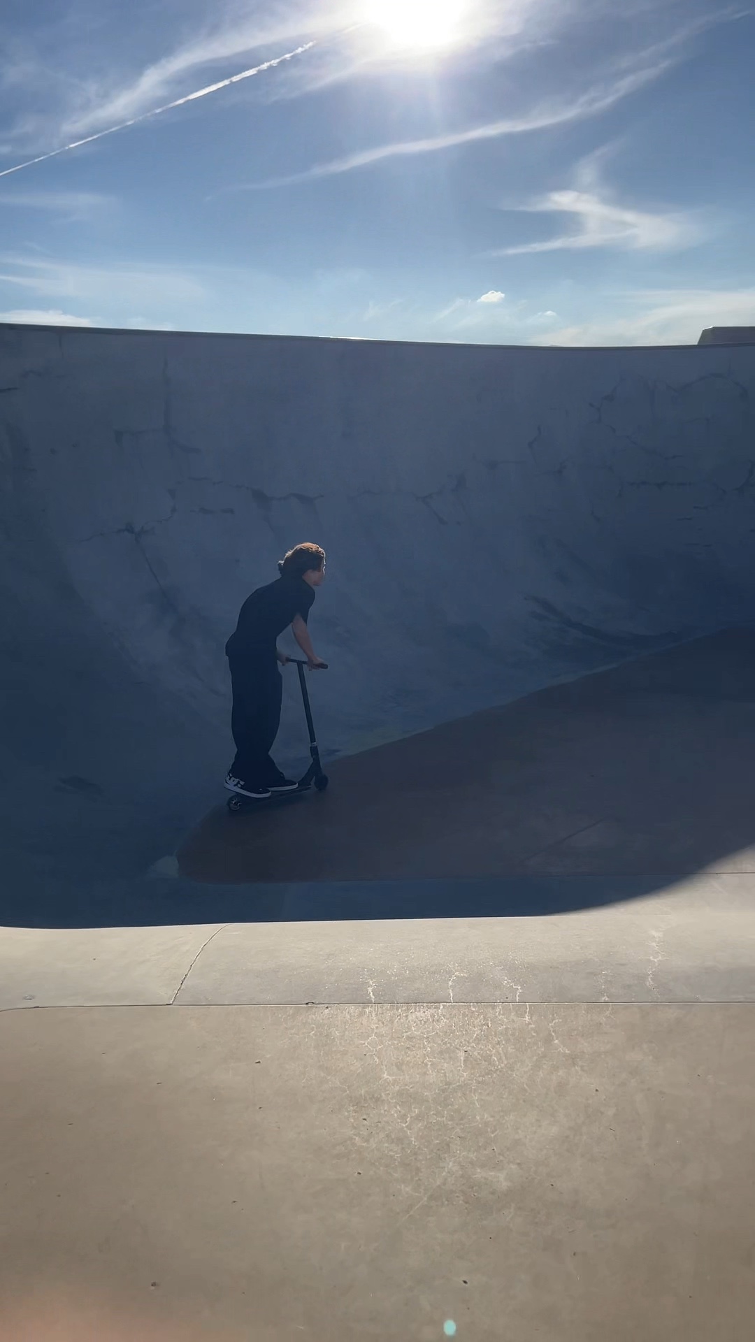 Skate clip at Lehi Skatepark