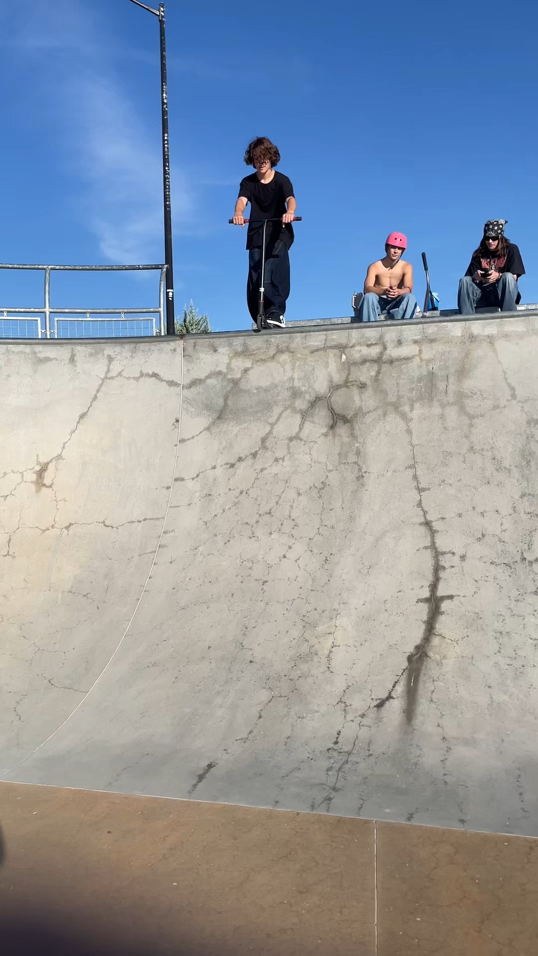 Skate clip at Lehi Skatepark