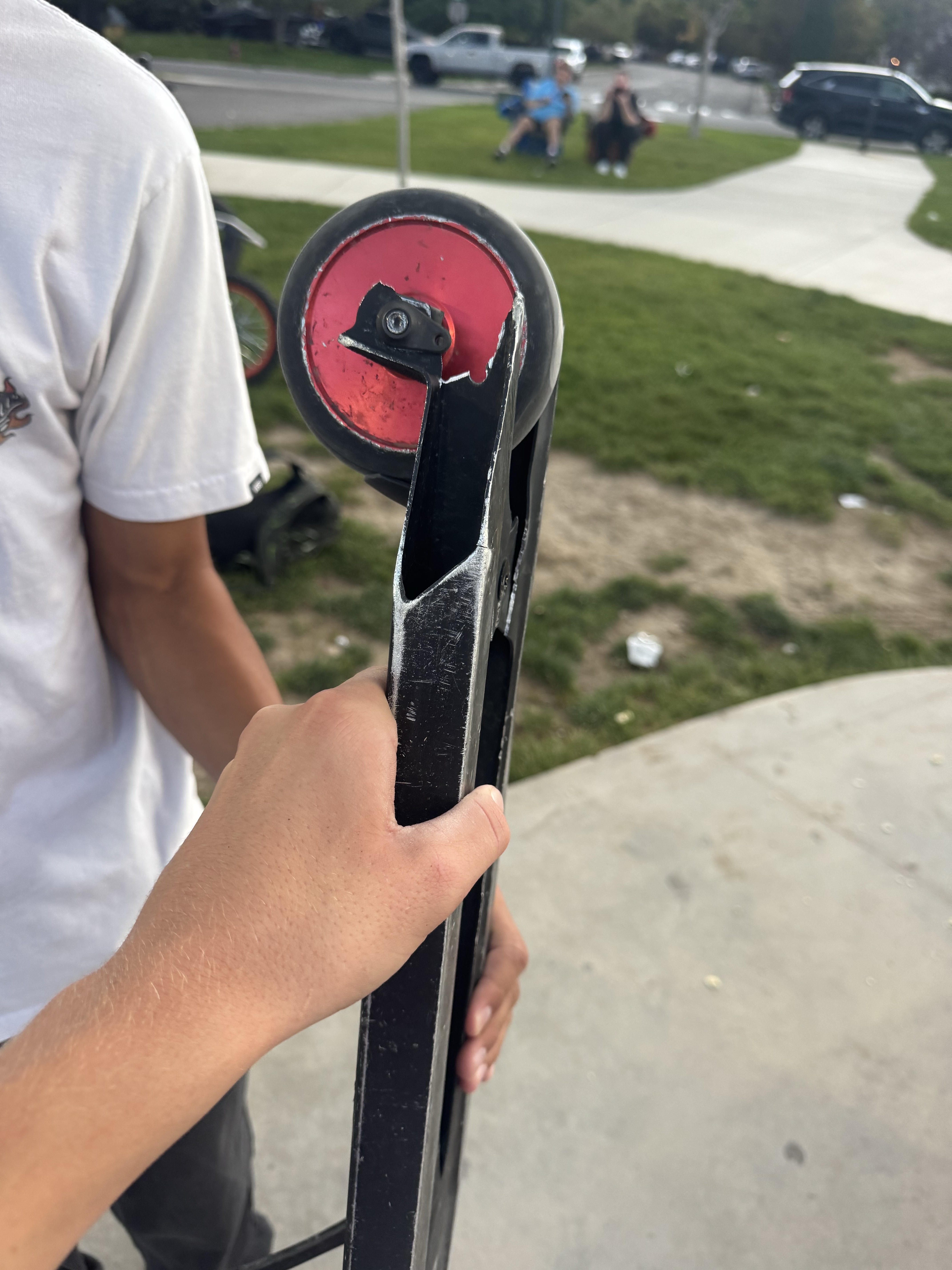 snapped deck